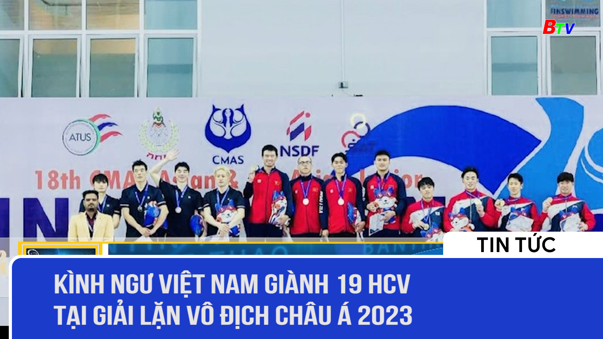 Kình ngư Việt Nam giành 19 HCV tại giải lặn vô địch châu Á 2023